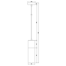 Závěsné svítidlo, kov nikl matný, sklo kouřové, černobílý textilní kabel, Ø9cm, V:153cm, bez žárovky 1xE27, max. 25W 230V.