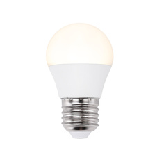 LED žárovka, hliník, plast bílý opál, ILLU, stmívatelná, Ø45, V: 78, 1xE27 ILLU 5W 230V, 400lm, 4000K