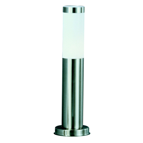 Venkovní svítidlo, nerezová ocel, plast opál, včetně LED 10600, IP44, Ø 131, V: 450, H: 170, včetně žárovky 1xE27 LED 8,5W 230V, 806lm, 3000K.