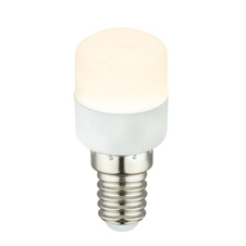 LED žárovka, hliník, plast bílý, E14 mini, Ø2,5cm, V:5,8cm, 1xE14 LED 2,5W 230V, 220lm, 3000K.