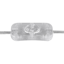 Stolní svítidlo, chrom, plast opál bílý, vypínač, DxŠxV: 300x140x310 včetně 1xLED 12W 230V, 840lm, 3000K