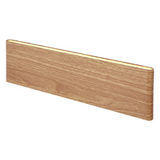 Nástěnné svítidlo, kov v barvě imitující dřevo, akryl, opál bílý, svítí nahoru a dolů, vypínač, ŠxV: 30x8cm, H:5cm, včetně 1xLED 12W 230V, 1400lm zdroj, 450lm výstup, 3000K