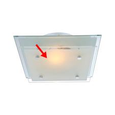 Náhradní sklo pro 48168, 19,5cm