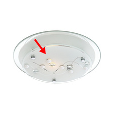 Náhradní sklo pro 48090, se vzorem