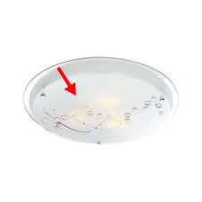 Náhradní sklo pro 48090-3, se vzorem