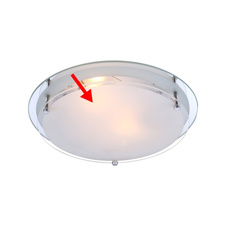 Náhradní sklo pro 48167-2, satin