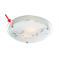 Náhradní sklo pro 48090-2, zrcadlové, 32cm