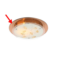 Náhradní sklo pro 40413-2, zrcadlové, ø33,5cm