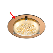 Náhradní sklo pro 48247, jantarové