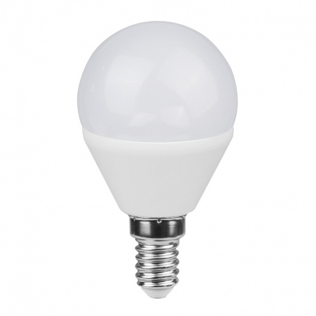 LED žárovka, hliník, plast opál bílý, ILLU, stmívatelná, Ø45, V: 80, 1xE14 ILLU 5W 230V, 400lm, 4000K