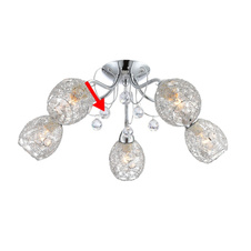 Náhradní díl pro 56689-5, akrylová dekorace Ø2cm