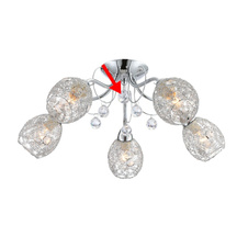 Náhradní díl pro 56689-5, akrylová dekorace Ø3cm