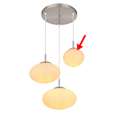 Náhradní sklo pro 15445-3H, malé