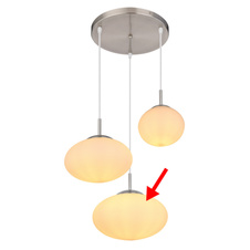 Náhradní sklo pro 15445-3H, velké