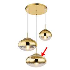 Náhradní sklo pro 15445-3HG, velké