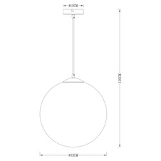 Závěsné svítidlo, kov zlatý, sklo průhledné zlaté, Ø33cm, V:120cm, bez žárovky 1xE27, max. 40W 230V.