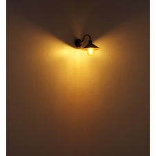 Závěsné svítidlo, kov černý a zlatý, lano, Ø22cm, V:120cm, bez žárovky 1xE27, max. 60W 230V