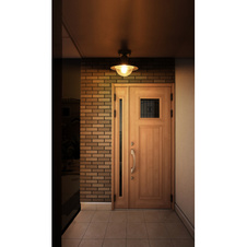 Venkovní svítidlo, hliník v barvě imitující rez, plast průhledný, IP44, Ø24cm, V:22cm, bez žárovky 1xE27, max. LED 15W 230V