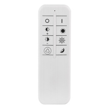 Stropní svítidlo, kov bílý, akryl bílý, třpytivý efekt, průhledné akrylové křišťály, stmívatelné, fixace barvy, SmartLight, aplikace, časovač, dál.ovládání, 2xAAA, Ø50cm, V:10cm, LED 40W 230V 425-4250lm zdroj, 298-2980lm výstup, 2700-6500K