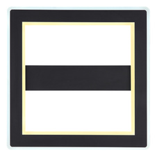 Stropní svítidlo, kov černý, akryl opál, DxŠxV: 45x45x5cm, včetně LED 30W 230V, 3831lm zdroj, 1860lm výstup, barva světla: uvnitř 3000K, zvenčí 6500K
