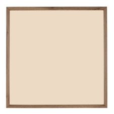 Stropní svítidlo, kov bílý, MDF vzhled dřeva, plast opál, fixace barvy, DxŠxV: 60x60x9cm, včetně LED 36W 230V, 4300lm zdroj, 2400lm výstup, změna barvy světla přepínačem na svítidle 2700/4500/6500K