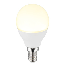 LED žárovka, plast bílý, hliník, Ø4,7cm, V:9,8cm, E14 7W 230V, 650lm zdroj, 650lm výstup, 4000K