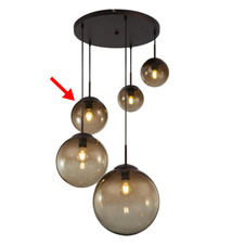 Náhradní sklo pro 15865, -3, 5, ø20cm