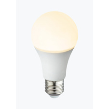 LED žárovka, bílá, Ø6cm, V:11cm, 1xE27 LED 10,5W 230V, 1055lm, 3000K