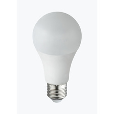 LED žárovka, bílá, Ø6cm, V:11cm, 1xE27 LED 10,5W 230V, 1055lm, 3000K