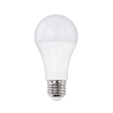 LED žárovka, sklo opál, stmívatelná, Ø6cm, V:10,5cm, 1xE27 9W 230V, 806lm, 4000K