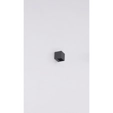 Venkovní svítidlo, hliník antracit, svítí směrem nahorů a dolů, nastavitelné lamely, IP44, ŠxV: 10x10cm, H:10cm, včetně 1xLED 7W 230V, zdroj 560lm, výstup 308lm, 3000K