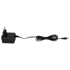 Stolní, dekorativní svítidlo černý plast, čirý plast, 2 způsoby nastavení světelného efektu, 3,6W, AC 12V 300mA adaptér, Ø:127mm, V:205mm, délka kabelu 1800mm