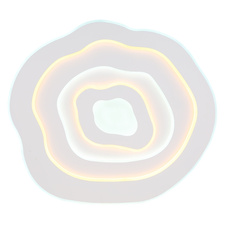 Stropní svítidlo kovové bílé matné, akryl bílý, DxŠxV:480x430x60mm, LED 24W 230V, 3000lm zdroj, 2000lm výstup, kombinovaná teplota světla 3000K a 6500K není přepínatelná