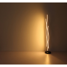 Stropní svítidlo, kov černý matný, plast bílý, hliník černý matný, DxŠxV:1080x180x60mm, včetně LED 35W 230V, 3610lm zdroj, 1220lm výstup, 3000K