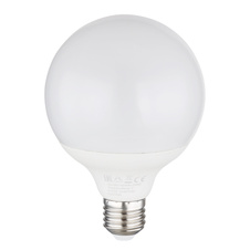 LED žárovka, plast opál, stmívatelná, Ø:95mm, V:142mm, patice 1xE27, LED 11W 230V, 1055lm zdroj, 1055lm Výstup, 3000K
