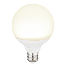 LED žárovka, plast opál, stmívatelná, Ø:95mm, V:142mm, patice 1xE27 LED 11W 230V, 1055lm zdroj, 1055lm Výstup, 4000K