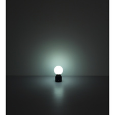 Nabíjecí stolní lampa, kov bílý matný, nikl, plast bílý, stmívatelné, dotykový stmívač, nastavení barev, pam.funkce, včetně aku. CR18650 1800mAh, Ø:120mm, V:210mm, délka kabelu 500mm, LED 2,5W 12V, výstup 189lm, změna barvy světla 2700-6500K