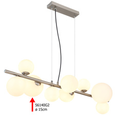 Náhradní sklo opál, Ø 15cm pro 56140-13H, 56140-6S, 56140-9H