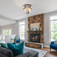 Stropní svítidlo, kov černý, skleněné křišťály kouřové, čiré, ø:400mm, V:330mm, bez žárovek 3xE27,max. 40W 230V