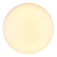 Stropní svítidlo, kov bílý, akryl bílý, ø:495mm, V:90mm, včetně LED 24W 230V, zdroj 2500lm, výstup 2000lm, 3000K