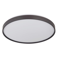 Stropní svítidlo, kov bílý, akryl bílý, plast antracit matný, ø:480mm, V:45mm, včetně LED 24W 230V, zdroj 2500lm, výstup 1400lm, 3000K