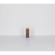 Stolní svítidlo, kov černý chrom, sklo měděné barvy, průhledné, textilní kabel černý, dotykové zapínání/vypínání, ø:90mm, V:300mm, délka kabelu 1500mm, bez žárovky 1xE27, max. 25W 230V