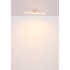 Stropní svítidlo plast bílý, plast bílý, výkyvné rameno, DxŠxV:515x100x72mm, rozměry ramen: 34,5x2cm, včetně LED 12W 230V, zdroj 1200lm, výstup 910lm, 3000K