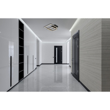 Stropní svítidlo, plast černý, plast bílý, polohovatelné, DxŠxV:475x355x67mm, čtverce: 20x20cm a 25x25cm, včetně LED 20W 230V, zdroj 2000lm, výstup 800lm, 3000K