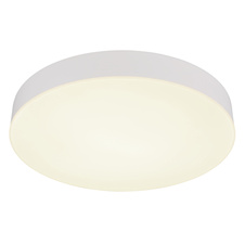 Stropní svítidlo, plast bílý, posuvný přepínač, fixace barev, ø:300 mm, V:45mm, včetně LED 24W 230V, zdroj 2700lm, výstup 2150lm, změna barvy světla 3000/4000/6500K