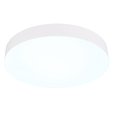 Stropní svítidlo, plast bílý, posuvný přepínač, fixace barev, ø:300 mm, V:45mm, včetně LED 24W 230V, zdroj 2700lm, výstup 2150lm, změna barvy světla 3000/4000/6500K