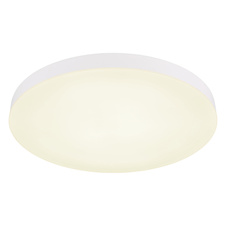 Stropní svítidlo, plast bílý, posuvný přepínač, fixace barev, ø:500mm, V:45mm, včetně LED 50W 230V, zdroj 6000lm, výstup 4500lm, změna barvy světla 3000/4000/6500K