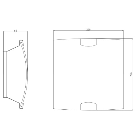 Nástěnné svítidlo, kov bílý, chrom, satinované sklo, ozdobné linky, DxŠ: 22x23cm, H:7cm, bez žárovky 1xE27, max. 60W 230V ILLU.