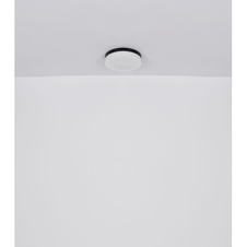 Venkovní svítidlo hliník černý matný, sklo bílé, IP44, Ø:300mm, V:65mm, bez žárovek 3xE27 ILLU 40W 230V