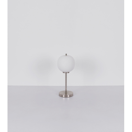 Závěsné svítidlo kov nikl matný, sklo bílé, kabel PVC černý, možnost nastavení výšky, 4 různá skla, DxŠxV:1100x185x1200mm, Ø:stínítka: 15,8cm, 16,4cm, 16,5cm, 18,5cm, bez žárovek 4x E14 40W 230V